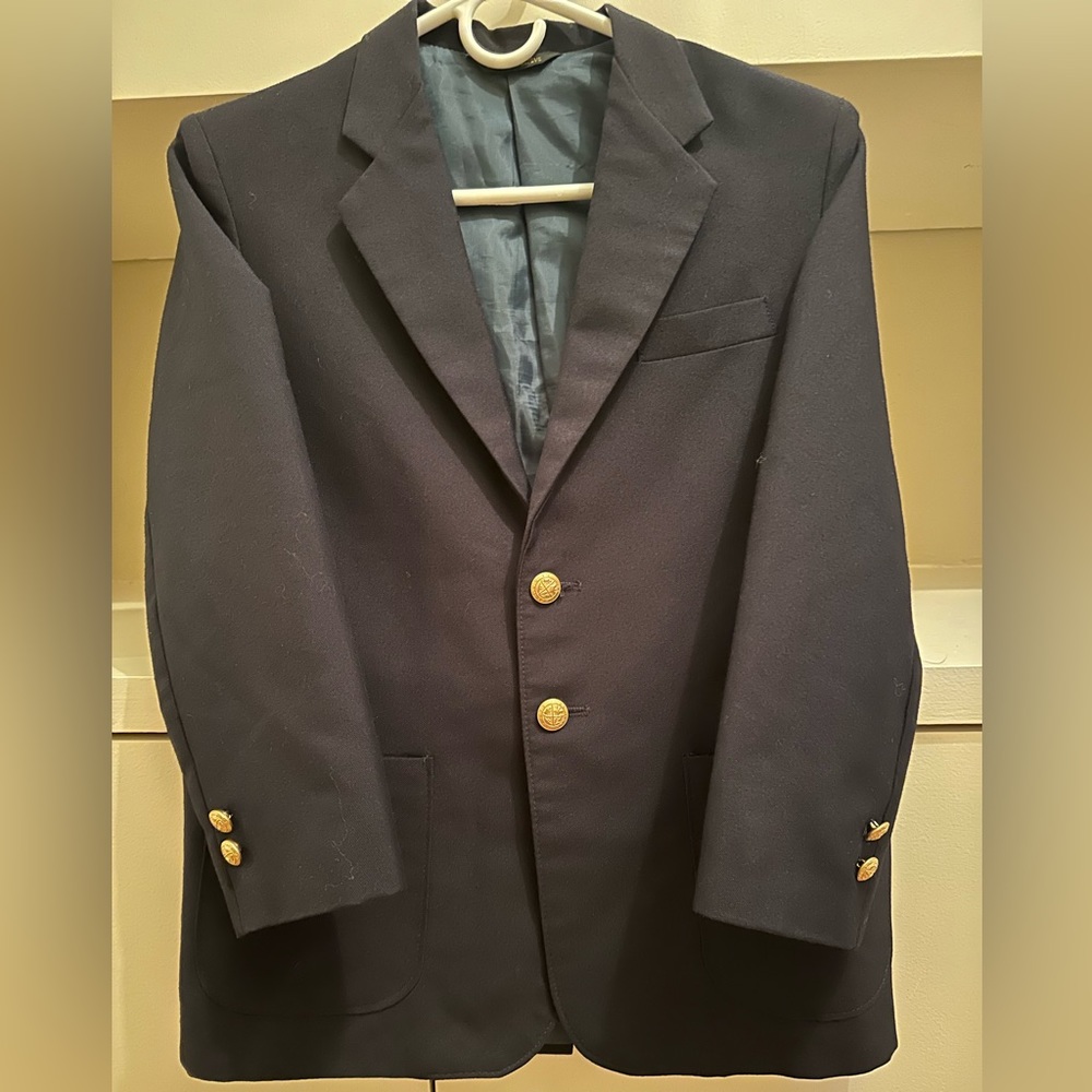 Boys navy blazer size 12